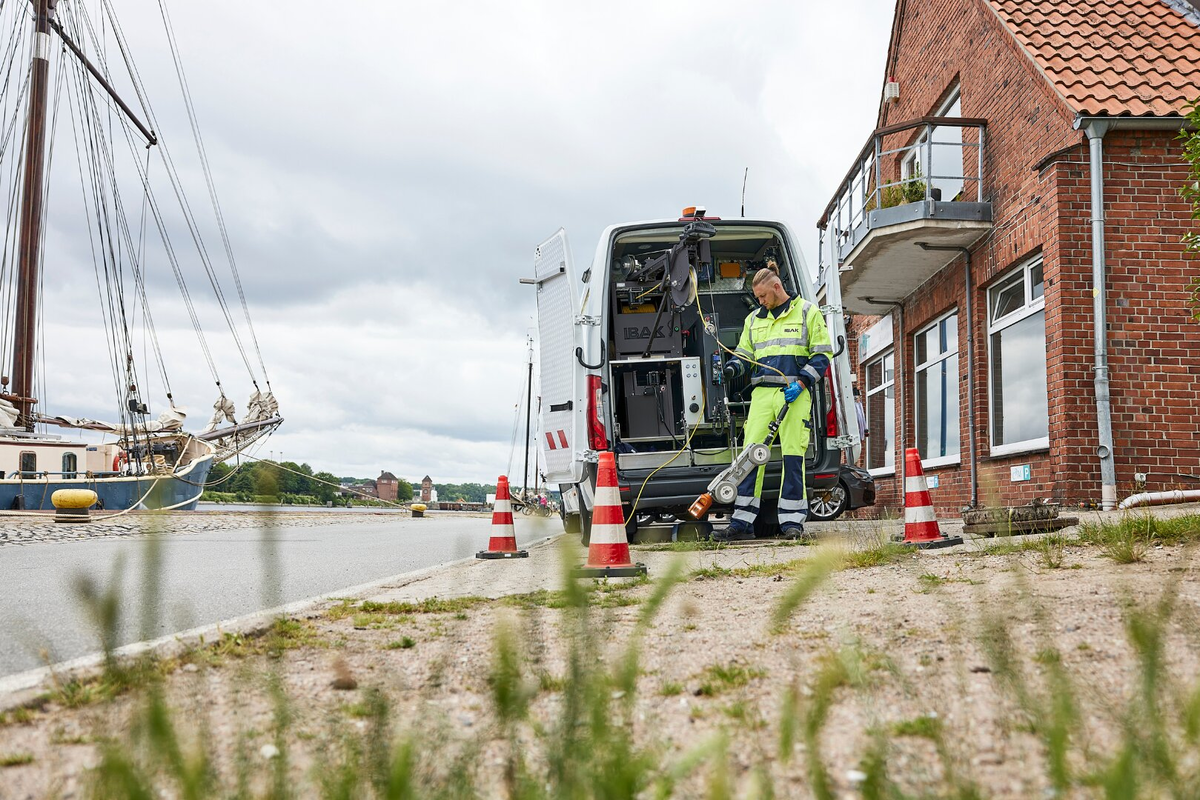 IBAK Analyse de profil Mesure de déformation Technique laser ORPHEUS Caméra d'inspection Inspection de canalisation