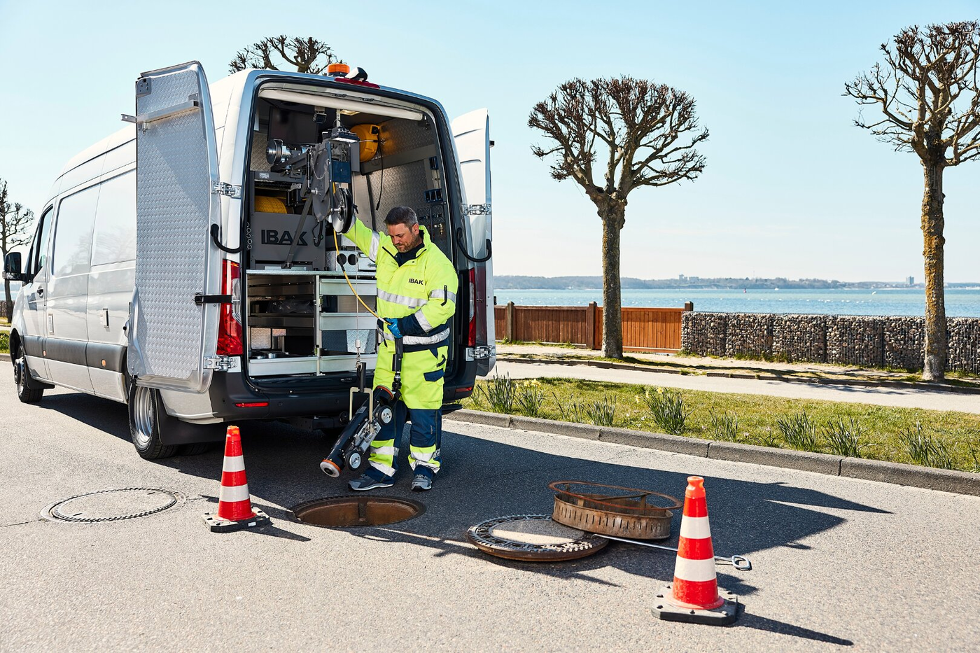 IBAK vehicle equipment most modern technology PANORAMO 360-degree camera technology