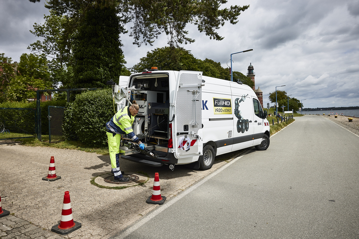 IBAK Mesure du tracé des canalisations Détermination de la position 3D-GeoSense LISY TITAN Nettoyeur Véhicule d'inspectionspection