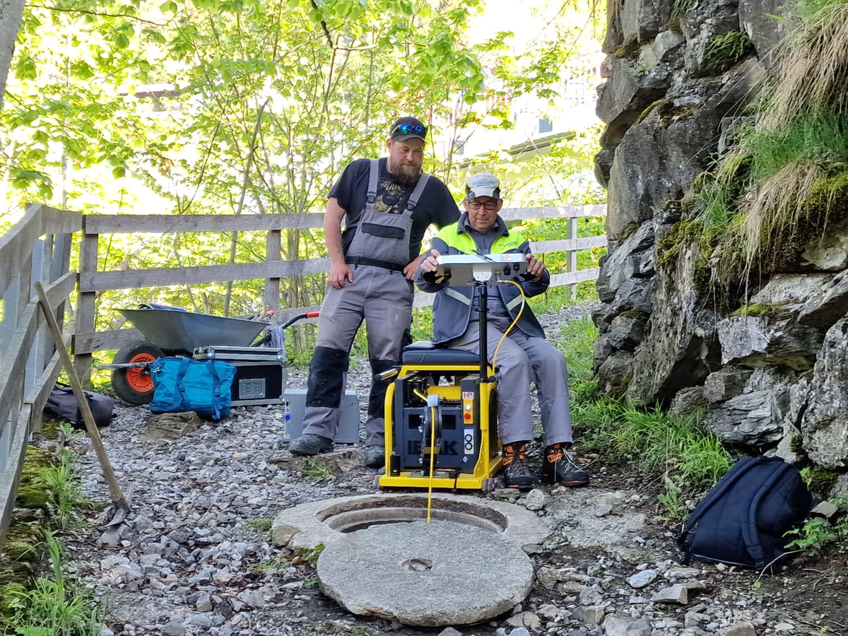 IBAK Inspektion MainLite fit mobiles System Einsatz vom Berg ins Tal