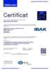 Certificat DIN EN ISO 50001 : 2018