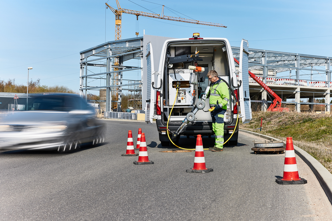 IBAK vehicle equipment safety visibility in road traffic