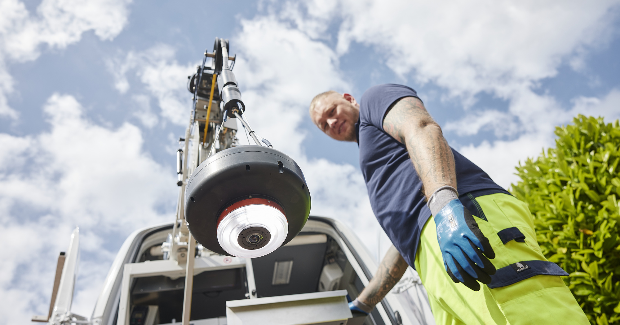 Camera D'inspection Canalisation avec Fonction d'enregistrement