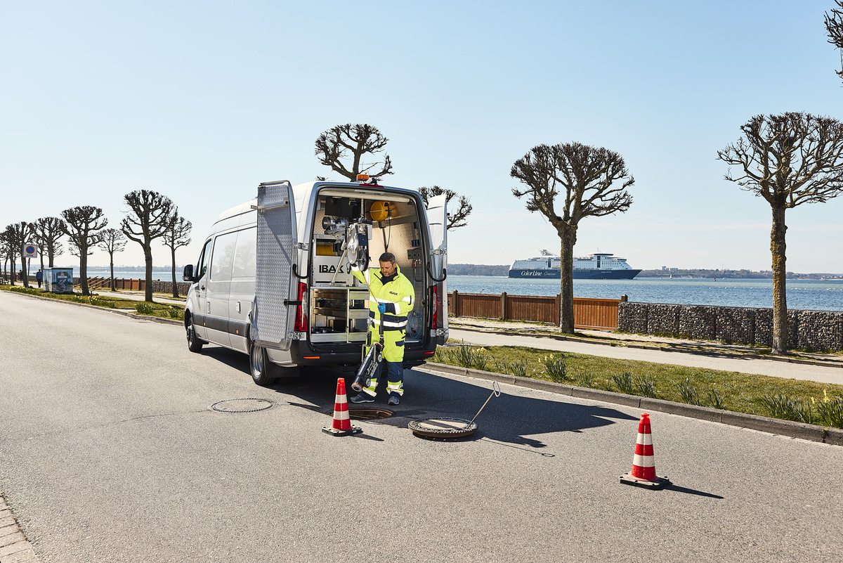 IBAK Sewer Inspection PANORAMO 4K Vehicle System for Main Sewer Inspection Kiel