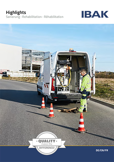 IBAK Prospekt Neuheiten Sanierung