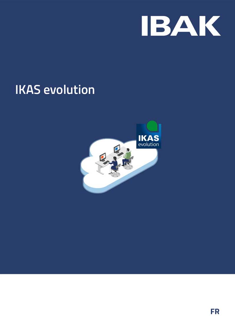 IBAK Prospectus IKAS evolution Logiciel Inspection des canaux Analyse des canaux Gestion des données