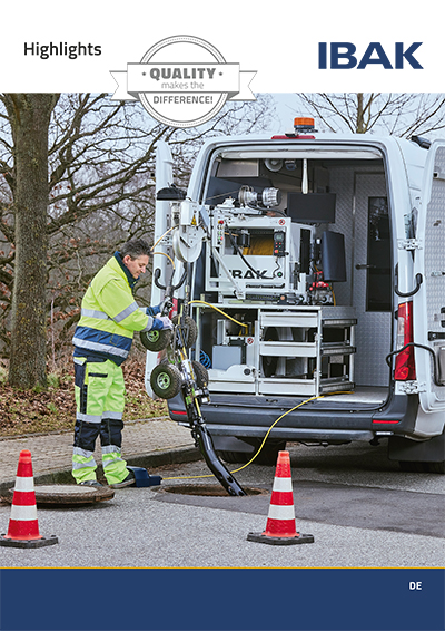 IBAK Prospekt Neuheiten Produkte Systeme Kanalinspektion Kanalsanierung