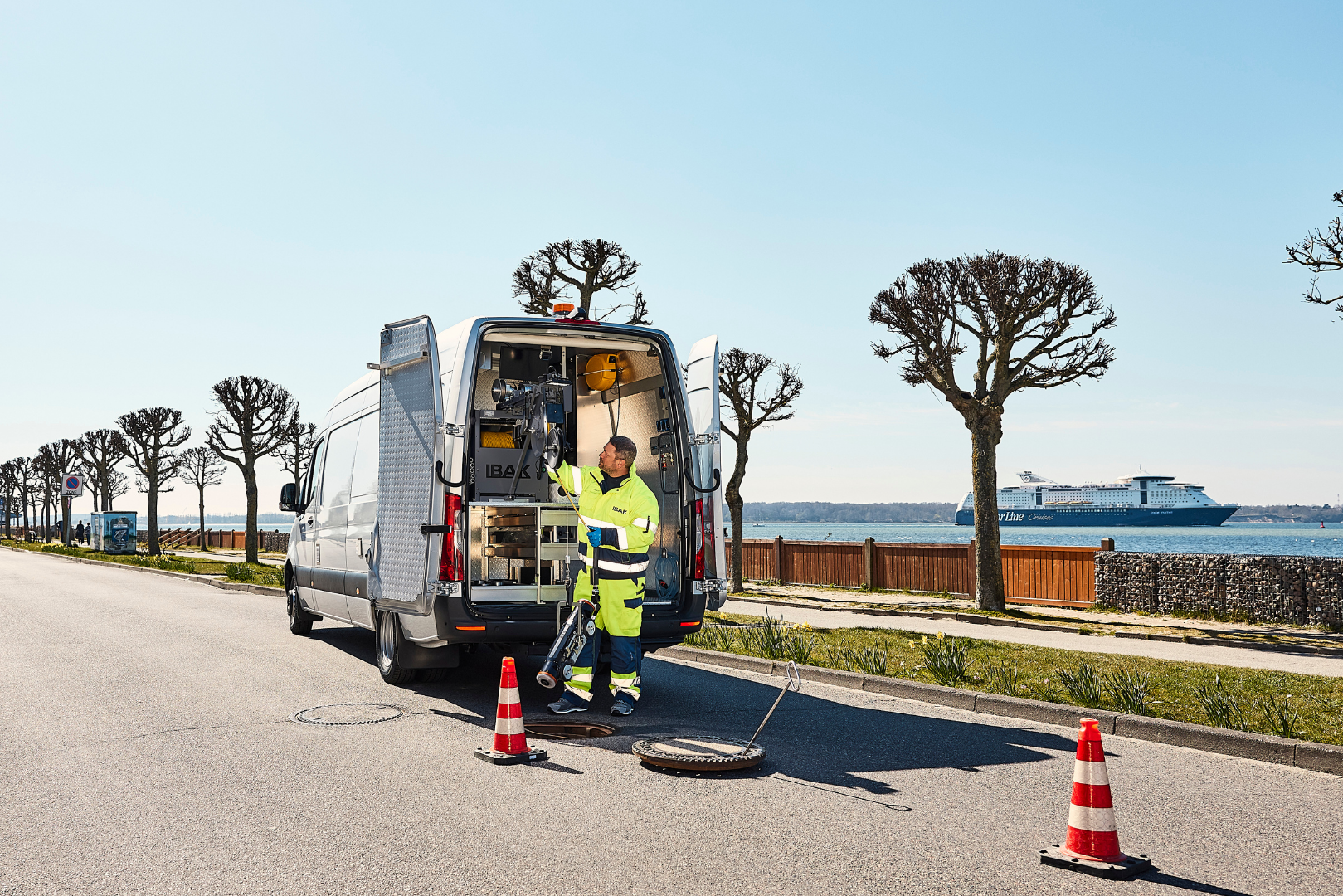 IBAK Kanalinspektion PANORAMO 4K Fahrzeugsystem zur Hauptkanalinspektion Kiel